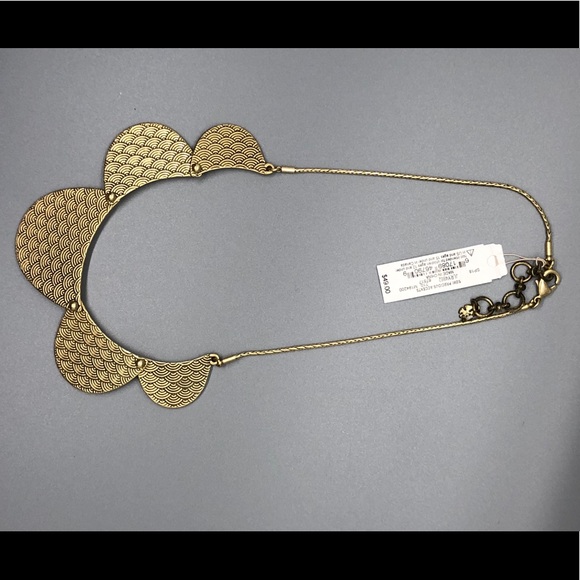 Lucky Brand matte gold necklace - Picture 4 of 4
